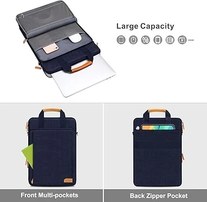 Vertical Computer Bag Compatible With MacBook